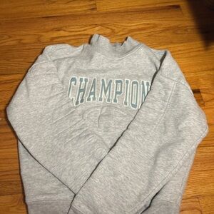 Champion Light Gray Kids Sweater